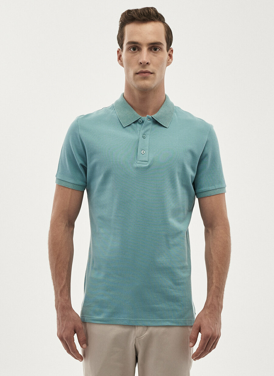 SLİM FİT BİSİKLET YAKA T-SHİRT SLİM FİT BİSİKLET YAKA T-SHİRT