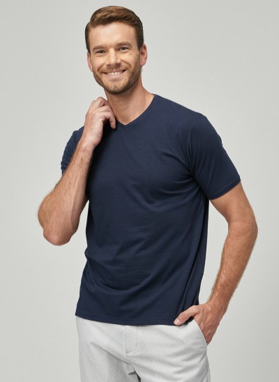 SLİM FİT BİSİKLET YAKA T-SHİRT SLİM FİT BİSİKLET YAKA T-SHİRT