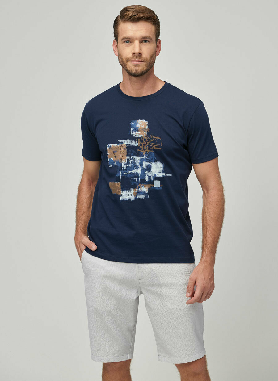 SLİM FİT BİSİKLET YAKA T-SHİRT SLİM FİT BİSİKLET YAKA T-SHİRT