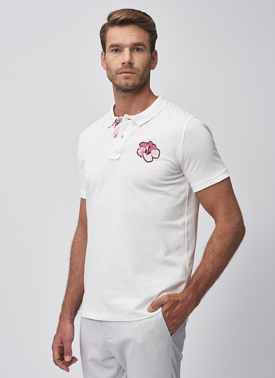 SLİM FİT BİSİKLET YAKA T-SHİRT SLİM FİT BİSİKLET YAKA T-SHİRT